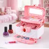 LEAN TOYS Beauty Set für Make-up und Nägel Kosmetikkoffer für Kinder