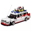 LEAN TOYS Bausteine Auto Ghost Bus Weiß 631 Teile