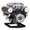 LEAN TOYS Bausteine V8-Motor Mechanikmodell mit beweglichen Kolben, 552 Teile