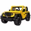 LEAN TOYS Bausteine Auto Off-Road-Fahrzeug Wrangler Gelb 746 Teile