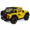 LEAN TOYS Bausteine Auto Off-Road-Fahrzeug Wrangler Gelb 746 Teile