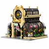 LEAN TOYS Building Blocks Botanical Garden Orangery mit LED-Licht 2147 Teile