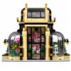 LEAN TOYS Building Blocks Botanical Garden Orangery mit LED-Licht 2147 Teile