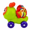 LEAN TOYS Interaktives Bienen-Sensorik-Auto-Spielzeug für Kleinkinder Grün