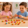 LEAN TOYS Pädagogischer Karotten-Sortierer Formen Farben Zuordnen 12 Teile