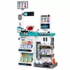 LEAN TOYS Großes Arzt-Set mit Behandlungstisch, Lichtern, Geräuschen und Zubehör, 61-teilig