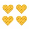 LEAN TOYS Waffle Maker für Kinder - Waffeln mit farbwechselnden Lichtern und Geräuschen - Pink