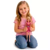 LEAN TOYS Anlily Puppe in rosa Kleid, Handtasche, Schmuck, Accessoires Set