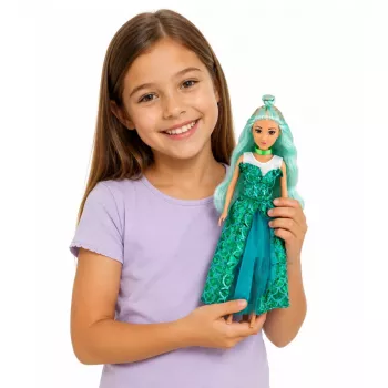 LEAN TOYS Anlily Weird Doll mit Fantasy-Kostümen, Kleidern, Accessoires, Schuhen