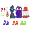 LEAN TOYS Anlily Weird Doll mit Fantasy-Kostümen, Kleidern, Accessoires, Schuhen