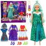 LEAN TOYS Anlily Weird Doll mit Fantasy-Kostümen, Kleidern, Accessoires, Schuhen