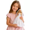 LEAN TOYS Anlily Brautpuppe im weißen Hochzeitskleid mit Spitzenaccessoires-Set