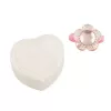LEAN TOYS Anlily Brautpuppe im weißen Hochzeitskleid mit Spitzenaccessoires-Set