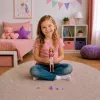 LEAN TOYS Anlily Anziehpuppen-Designer-Nähmaschinen-Zubehörset
