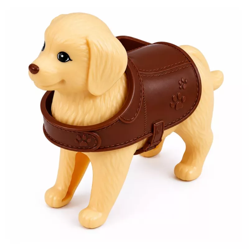 LEAN TOYS Anlily Big Dog and Puppy Doll Care Accessories Set
