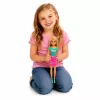 LEAN TOYS Anlily Puppe mit Haustiertrage Kätzchen Grau Zubehörset