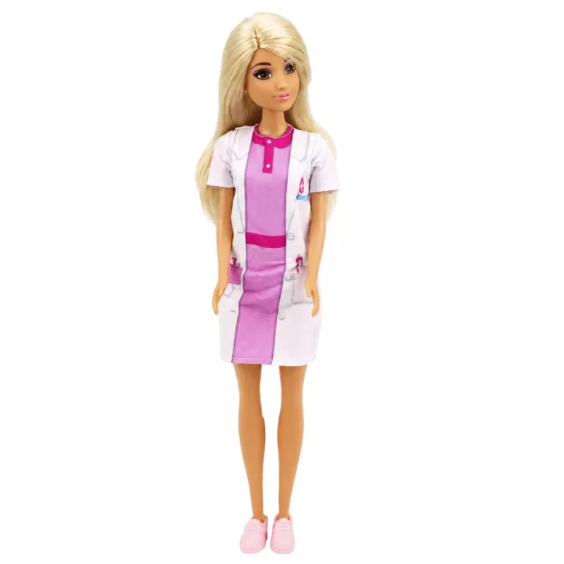 LEAN TOYS Anlily Puppe Arzt Krankenschwester Krankenwagen medizinisches Zubehör