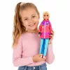 LEAN TOYS Anlily Puppe Wintersport Set Ski Snowboard Schneemobil Kleidung