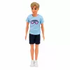 LEAN TOYS Anlily Puppen-Set Familie Kinder Picknick Zubehör Essen