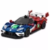 LEAN TOYS Bausteine Sportwagen GT2016 Rennwagen Vitrine 347 Teile