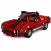 LEAN TOYS Bausteine Classic Car S.Cobra Red Display Case 391 Stk.