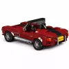 LEAN TOYS Bausteine Classic Car S.Cobra Red Display Case 391 Stk.