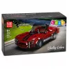LEAN TOYS Bausteine Classic Car S.Cobra Red Display Case 391 Stk.