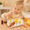 LEAN TOYS Kreativ-Bastelset: DIY Squishy Dekoratives Frühstücksessen