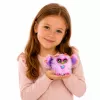 LEAN TOYS Genie Pets Interaktives Wesen mit Lichtern und Geräuschen Anhänger Lila
