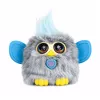 LEAN TOYS Genie Pets Interaktives Kreatur-Licht- und Sound-Anhänger Grau
