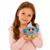 LEAN TOYS Genie Pets Interaktives Kreatur-Licht- und Sound-Anhänger Grau