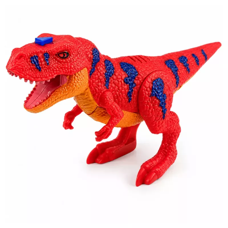 LEAN TOYS Geländewagen mit T-Rex Dinosaurier, Lichter, Geräusche, öffnende Türen