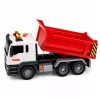 LEAN TOYS Kipper Ladebox öffnen Lichter Geräusche Rot