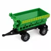 LEAN TOYS Set Landwirtschaftliche Fahrzeuge Traktor Feldhäcksler Tanker Düngerstreuer 1:68 4 Stück