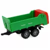 LEAN TOYS Set Landwirtschaftsfahrzeuge Traktor Feldhäcksler Anhänger Transport 1:68 4 St.