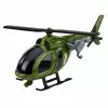 LEAN TOYS Militärhubschrauber mit Haken, Lichtern und Geräuschen Grün