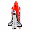 LEAN TOYS Space Set Rakete Shuttle Drohne Astronaut Satellit Fahrzeug
