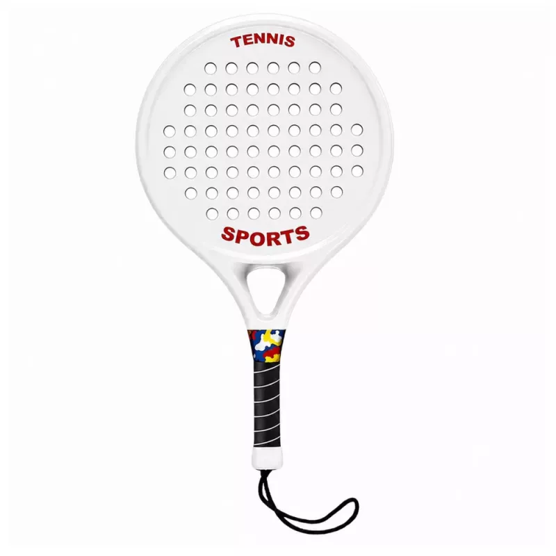 LEAN TOYS Sports Set für Beach Tennis, Garten Tennis, Schläger, Schaumstoffball