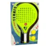 LEAN TOYS Beach and Garden Tennis Sports Set mit Schlägern und Schaumstoffbällen