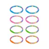 LEAN TOYS Ringo Wurfgeschicklichkeitsspiel für Kinder mit LED-leuchtenden Ringen und Pfosten