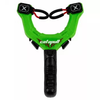 LEAN TOYS Sports Arcade Set Slingshot with Whistling Foam Arrows 15M