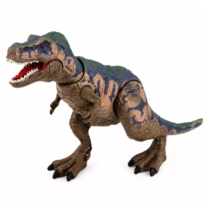 LEAN TOYS T-Rex Dinosaurier Figur Tyrannosaurus Rex Realistisch Bewegliche Gliedmaßen Sound