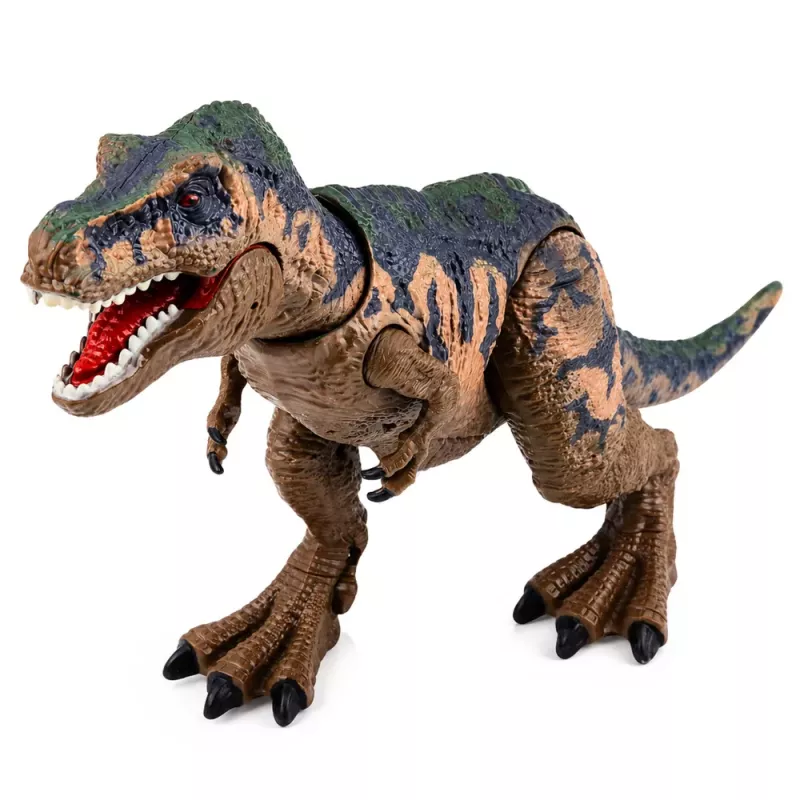 LEAN TOYS T-Rex Dinosaurier Figur Tyrannosaurus Rex Realistisch Bewegliche Gliedmaßen Sound