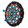 LEAN TOYS Elektronische Dartscheibe Soft Tip Darts Set 42,5 cm