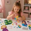 LEAN TOYS Kreativset Filz-Nähplüschtiere Märchenland DIY 6 Stk.