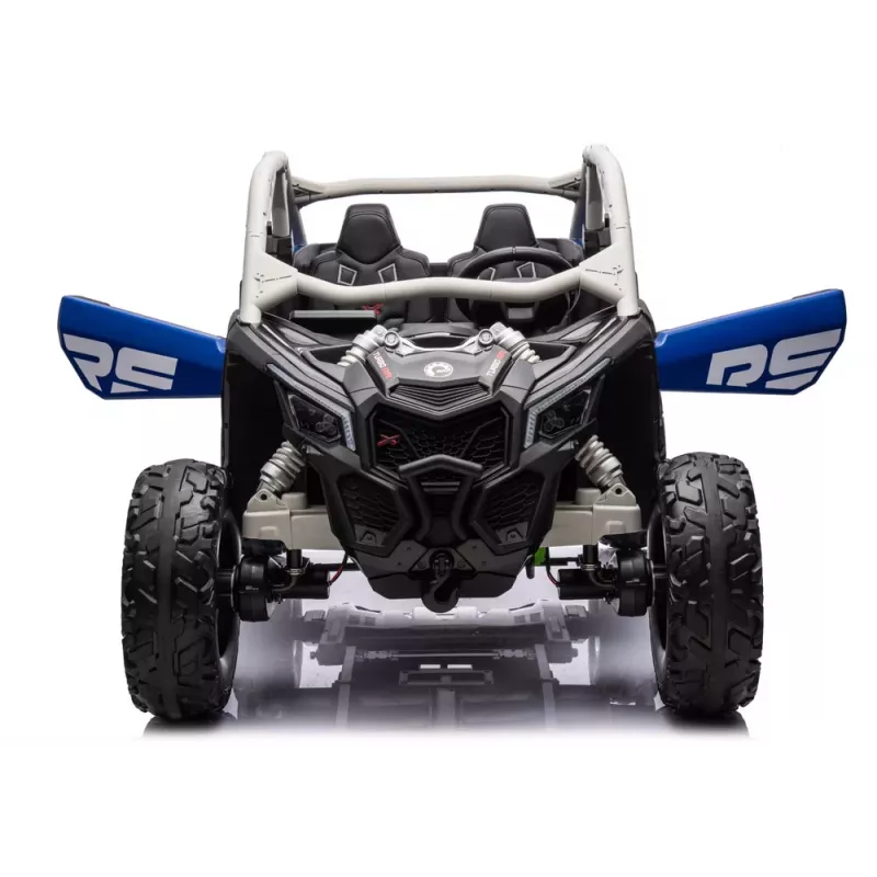 LEAN CARS Maverick CAN-AM Turbo Strong Air Battery Car DK-CA001 Blau-Grau lackiert