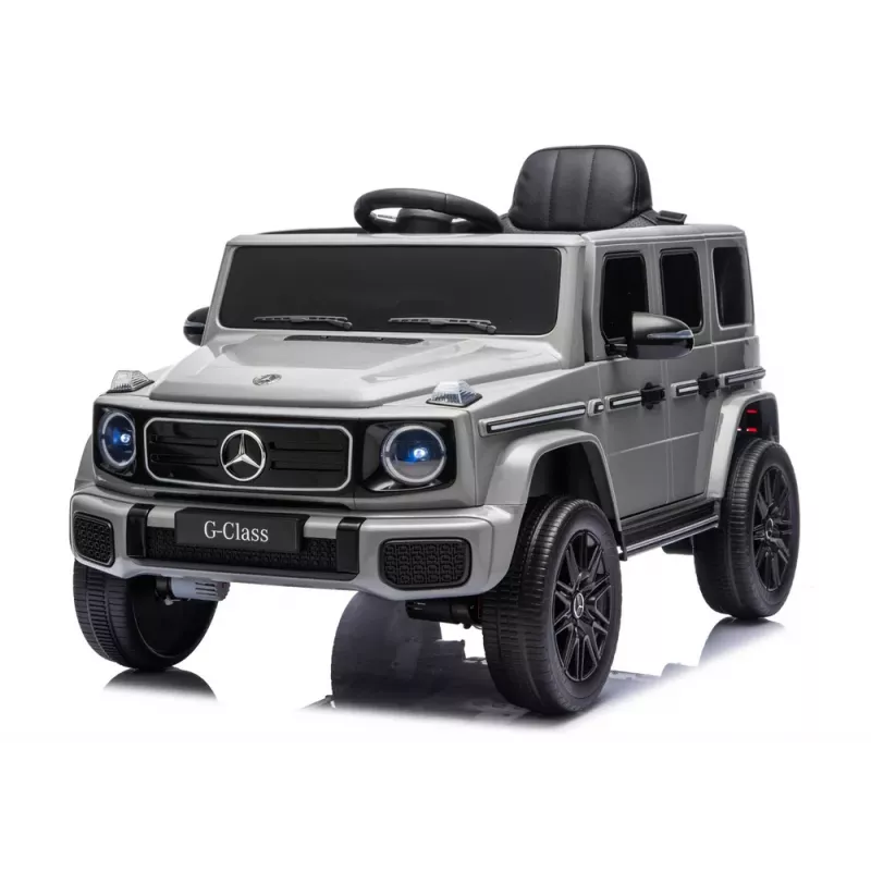 LEAN CARS Mercedes G 4x4 24V 2580 Gray Batteriebetriebenes Fahrzeug