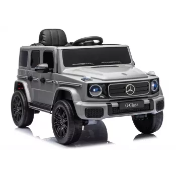 LEAN CARS Mercedes G 4x4 24V 2580 Gray Batteriebetriebenes Fahrzeug