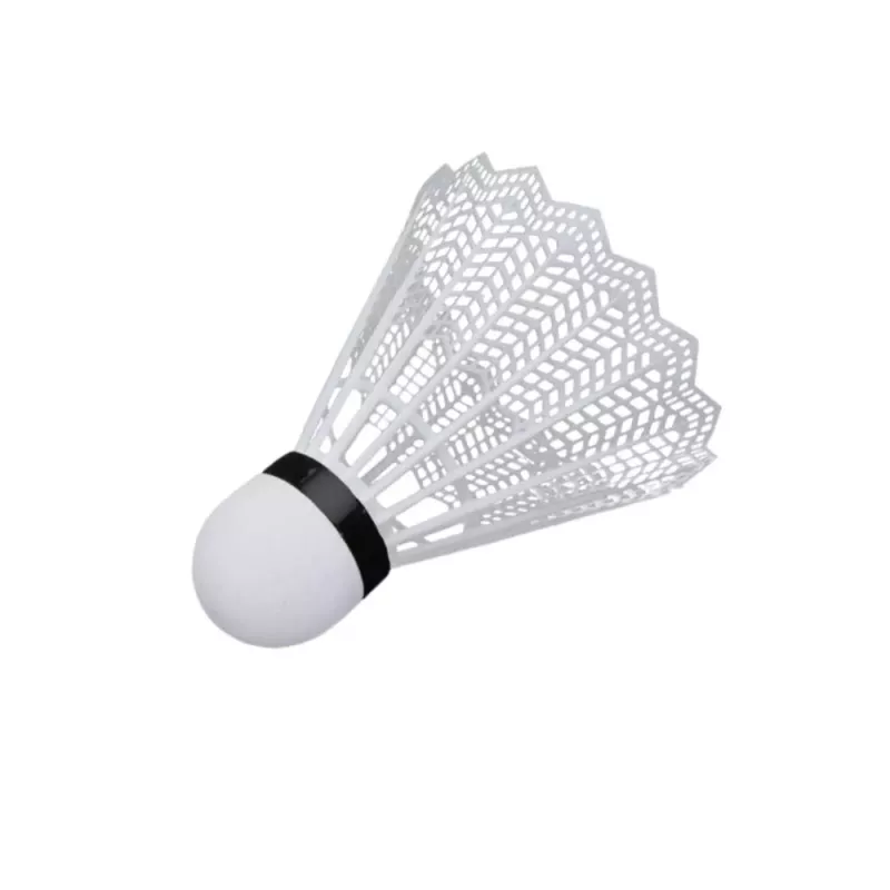 LEAN TOYS Badminton Set Schläger Federbälle Tasche Blau