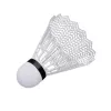 LEAN TOYS Badminton Set Schläger Federball Tasche Orange